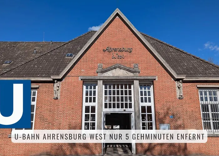 Have-a-nice-stay - U-bahn Nach Hamburg 150m- Baecker & Restaurants 200m - Lidl 800m - Zentrum 1,5km *